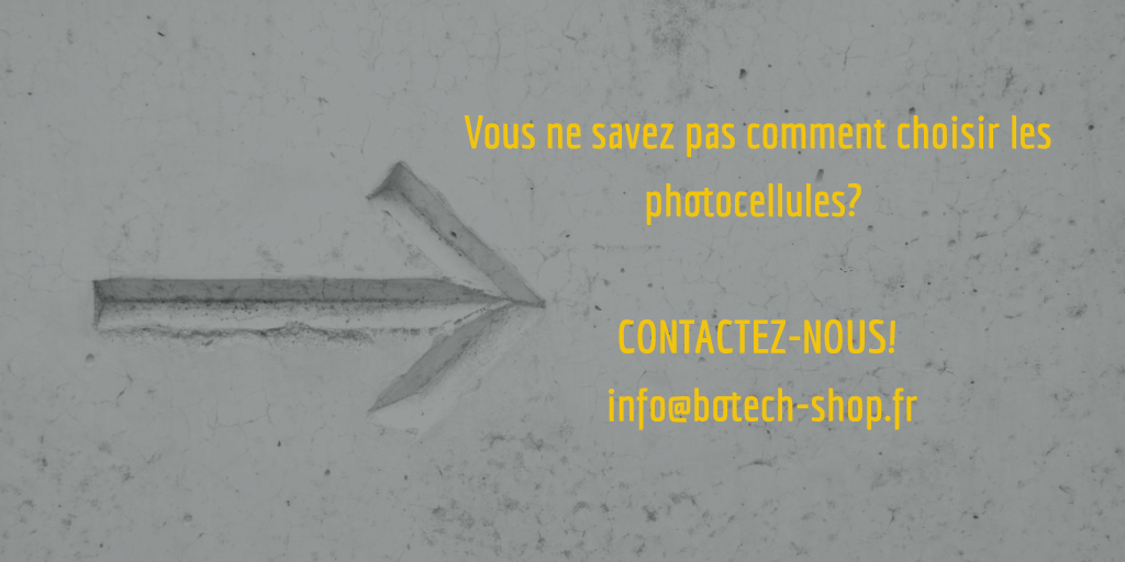 Photocellules motorisation portail